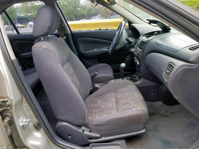 3N1BB51D31L109027 - 2001 NISSAN SENTRA SE SILVER photo 5