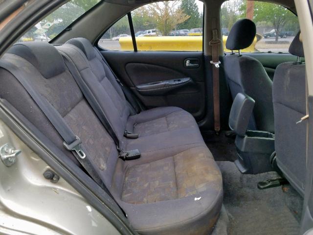 3N1BB51D31L109027 - 2001 NISSAN SENTRA SE SILVER photo 6