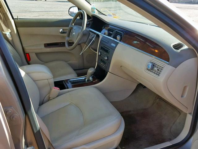 2G4WD582971200872 - 2007 BUICK LACROSSE C BROWN photo 5