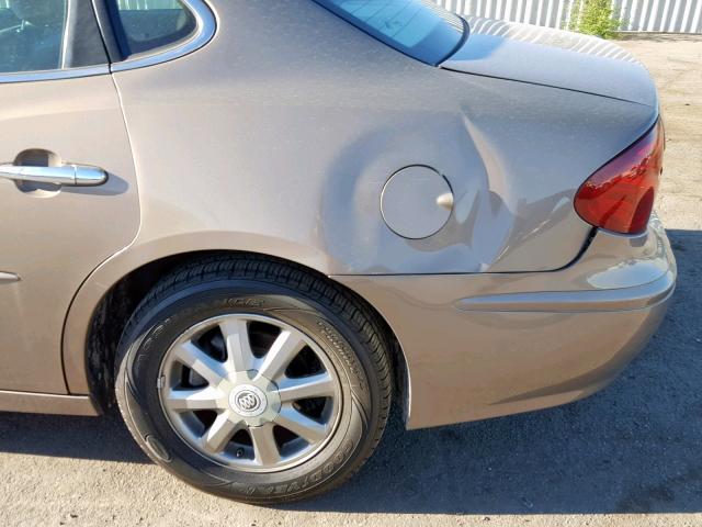 2G4WD582971200872 - 2007 BUICK LACROSSE C BROWN photo 9