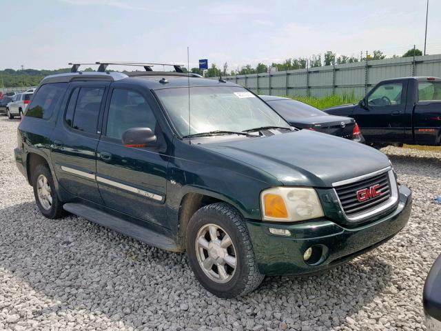 1GKET12PX46140464 - 2004 GMC ENVOY XUV GREEN photo 1