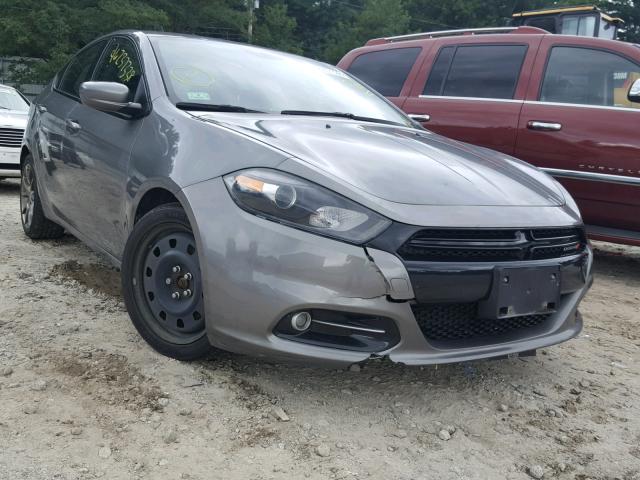 1C3CDFBAXDD314039 - 2013 DODGE DART SXT GRAY photo 1