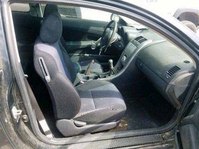 JTKDE177970151739 - 2007 TOYOTA SCION TC შავი ფოტო 5