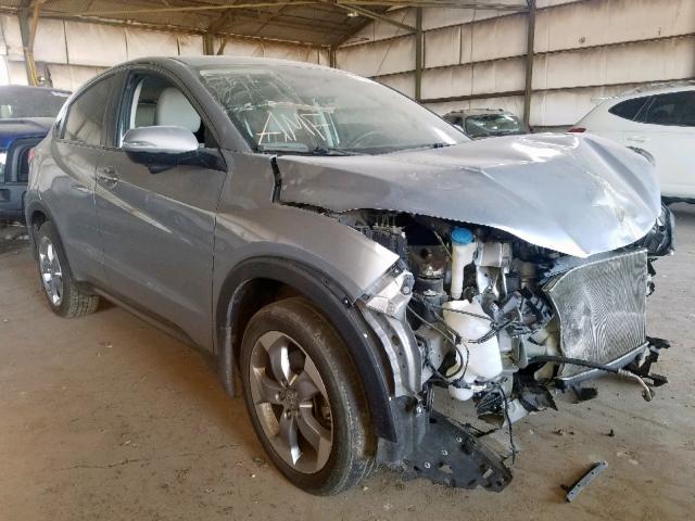 3CZRU5H58HM702319 - 2017 HONDA HR-V EX SILVER photo 1