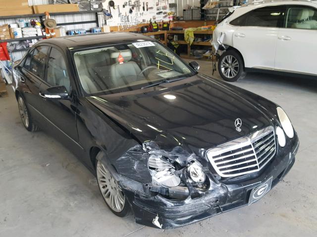 WDBUF56X48B349548 - 2008 MERCEDES-BENZ E 350 BLACK photo 1