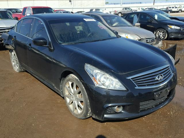 JN1CV6AR6BM408953 - 2011 INFINITI G37 BLACK photo 1