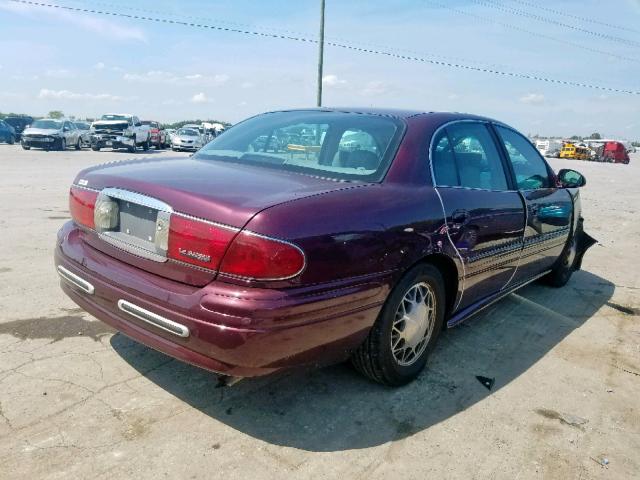 1G4HP52K93U236049 - 2003 BUICK LESABRE CU BURGUNDY photo 4