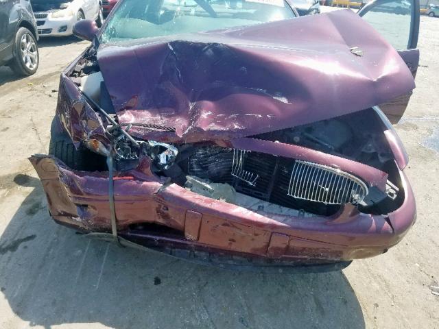 1G4HP52K93U236049 - 2003 BUICK LESABRE CU BURGUNDY photo 7