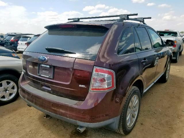 2FMDK3JC5ABA89081 - 2010 FORD EDGE SEL BROWN photo 4