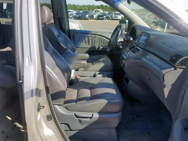 5FNRL38736B462578 - 2006 HONDA ODYSSEY EX GRAY photo 5