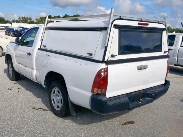 5TFNX4CN4DX018773 - 2013 TOYOTA TACOMA WHITE photo 3