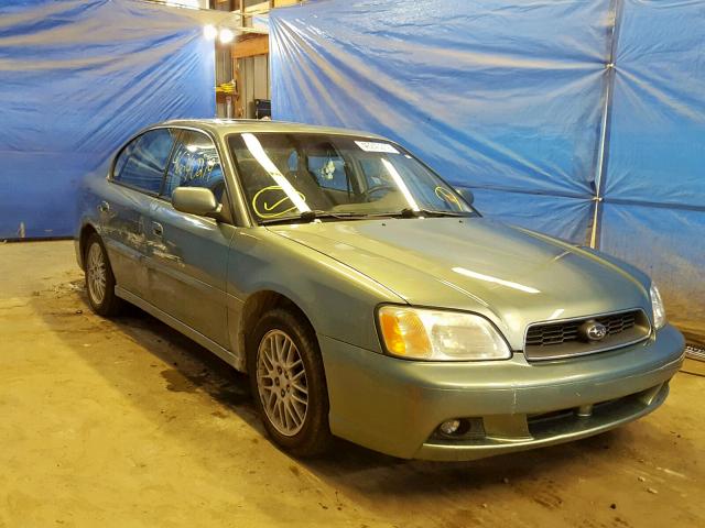 4S3BE625947212088 - 2004 SUBARU LEGACY L S GREEN photo 1