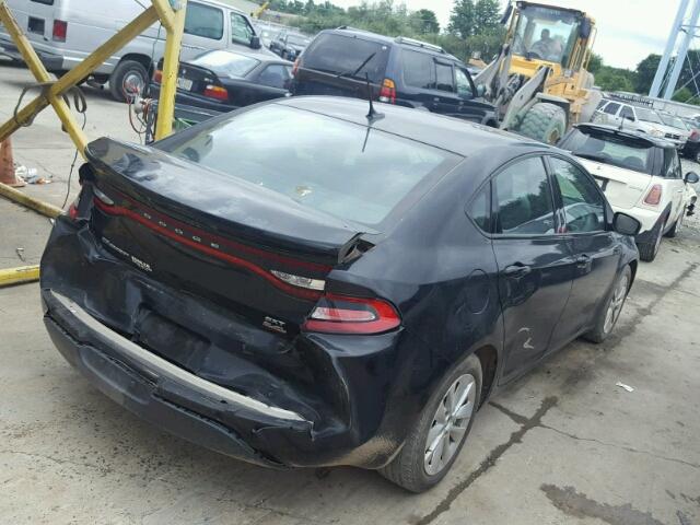 1C3CDFBB2ED668471 - 2014 DODGE DART SXT BLACK photo 4