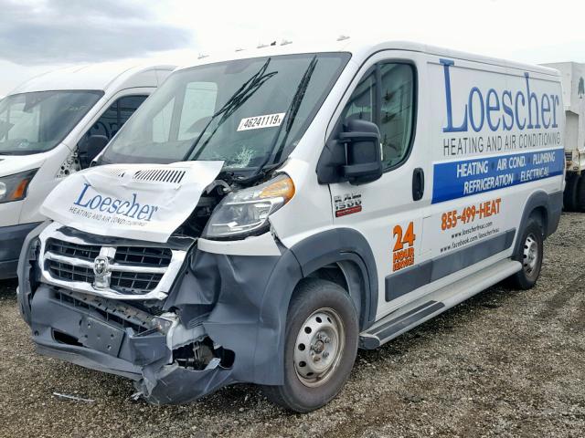 3C6TRVAG0GE116593 - 2016 RAM PROMASTER 白色 照片 2