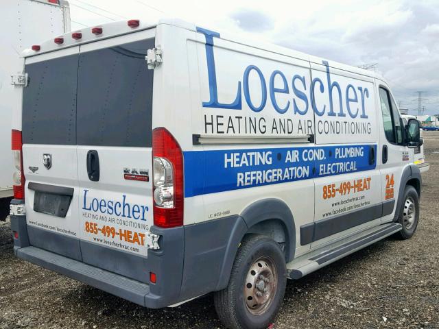 3C6TRVAG0GE116593 - 2016 RAM PROMASTER 白色 照片 4