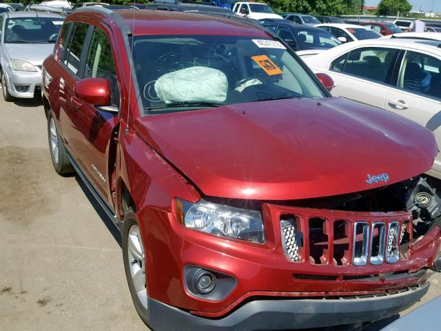 1C4NJDEB1GD687299 - 2016 JEEP COMPASS LA RED photo 1