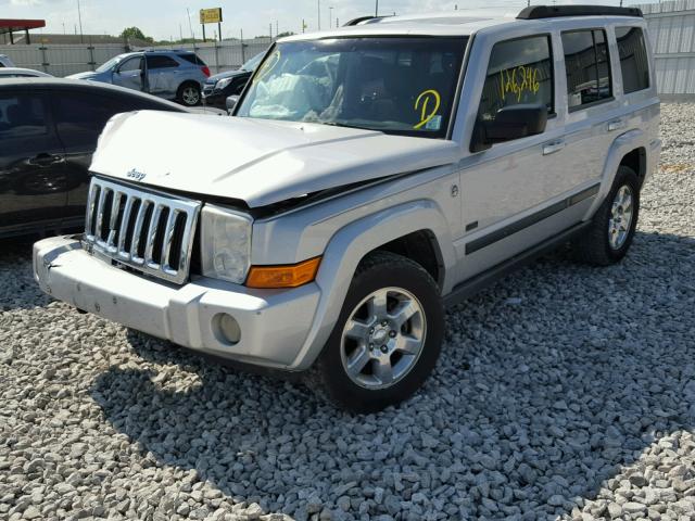 1J8HG48P67C686232 - 2007 JEEP COMMANDER 银色 照片 2