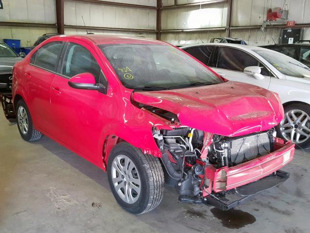 1G1JB5SH7H4100611 - 2017 CHEVROLET SONIC LS RED photo 1
