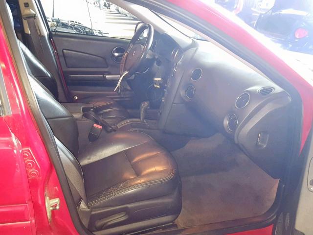 2G2WP552081145315 - 2008 PONTIAC GRAND PRIX RED photo 5