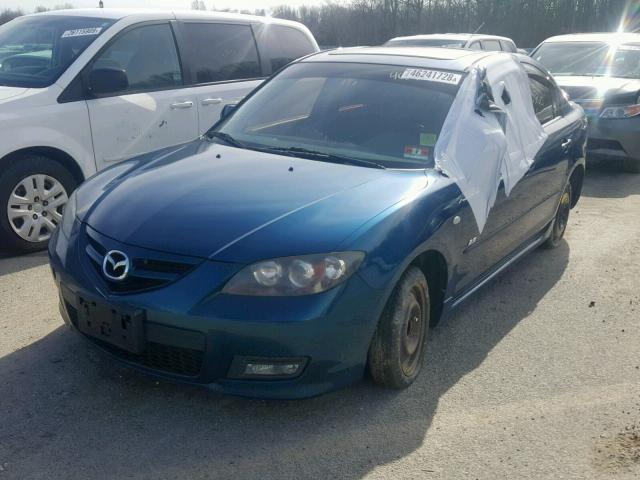 JM1BK323171711688 - 2007 MAZDA 3 S BLUE photo 2