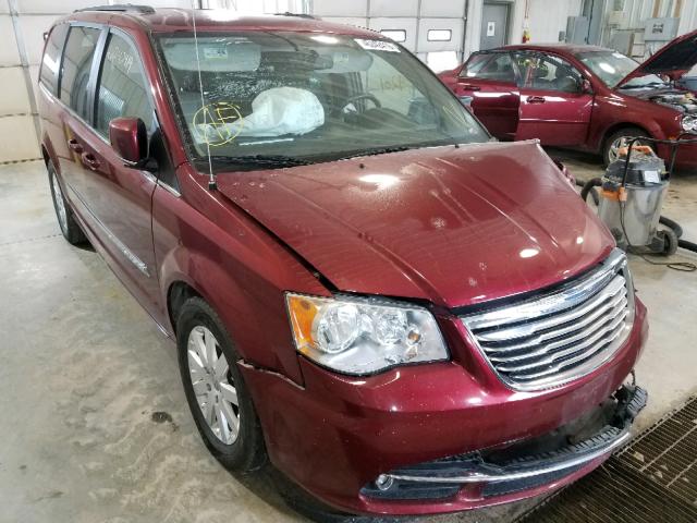 2C4RC1BG5CR278580 - 2012 CHRYSLER TOWN & COU RED photo 1