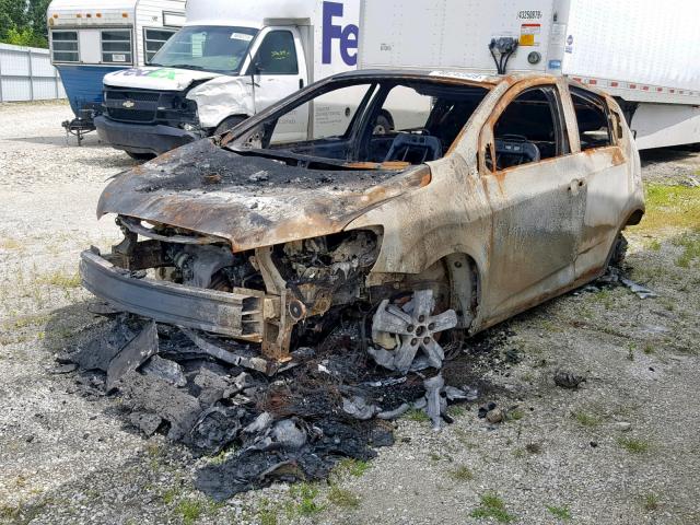 1G1JG6SB6F4141389 - 2015 CHEVROLET SONIC RS BURN photo 2