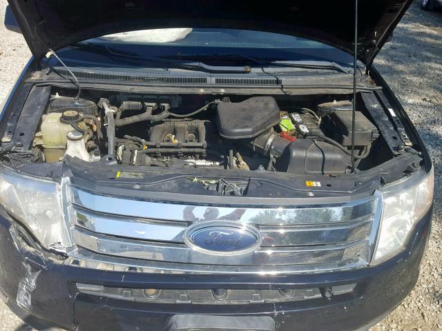 2FMDK48C68BB19856 - 2008 FORD EDGE SEL BLACK photo 7