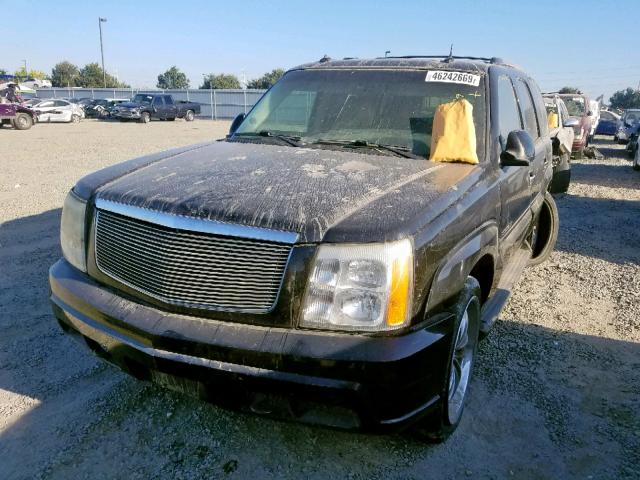 1GYEK63N93R231869 - 2003 CADILLAC ESCALADE L BLACK photo 2