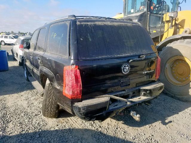 1GYEK63N93R231869 - 2003 CADILLAC ESCALADE L BLACK photo 3