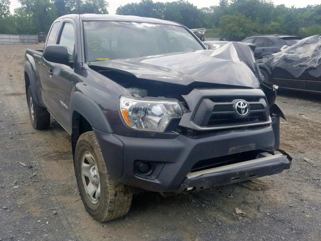 5TFUU4EN7DX050215 - 2013 TOYOTA TACOMA GRAY photo 1