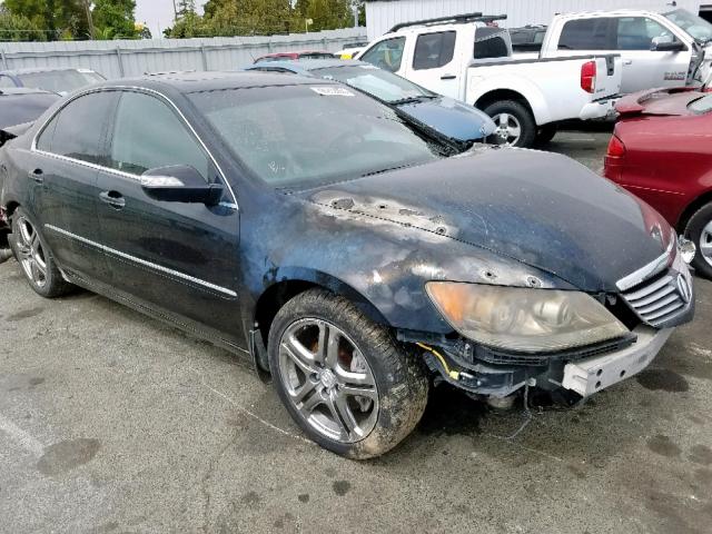 JH4KB16575C017944 - 2005 ACURA RL BLACK photo 1