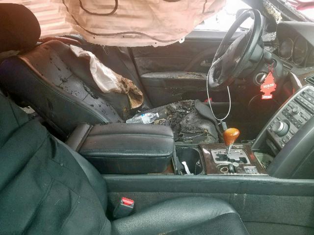 JH4KB16575C017944 - 2005 ACURA RL BLACK photo 5