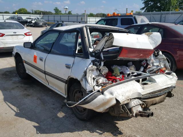 4S3BC6330R9651940 - 1994 SUBARU LEGACY L WHITE photo 3