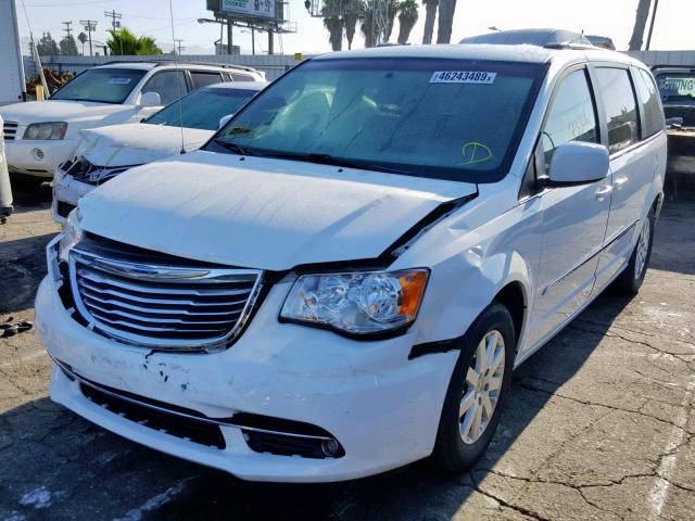 2C4RC1BG1ER203796 - 2014 CHRYSLER TOWN & COU WHITE photo 2