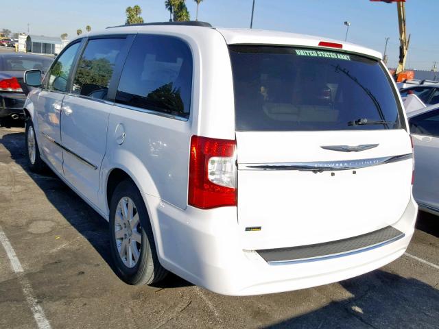 2C4RC1BG1ER203796 - 2014 CHRYSLER TOWN & COU WHITE photo 3