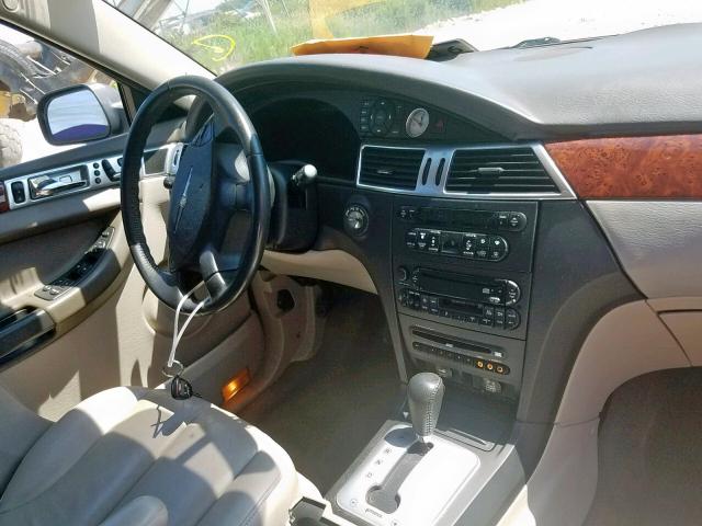 2C8GF68404R592517 - 2004 CHRYSLER PACIFICA TAN photo 9