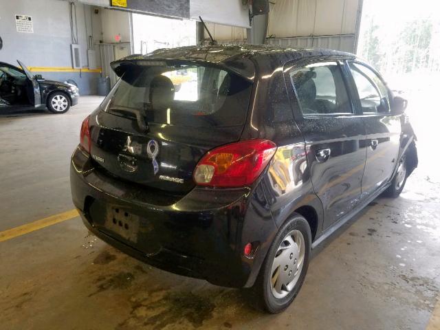 ML32A3HJ0FH051323 - 2015 MITSUBISHI MIRAGE DE BLACK photo 4