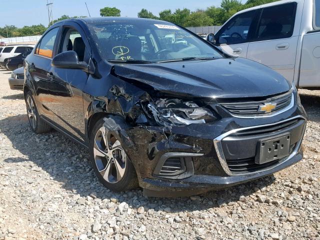 1G1JF5SB5J4136528 - 2018 CHEVROLET SONIC PREM BLACK photo 1