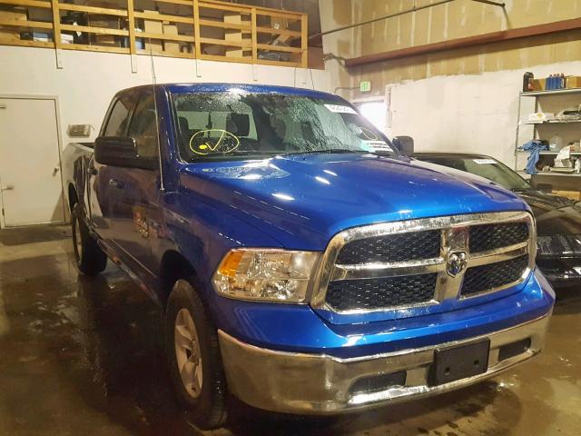 1C6RR7TT4KS601731 - 2019 RAM 1500 CLASS BLUE photo 1