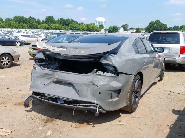 2C3CDXHG0KH597827 - 2019 DODGE CHARGER GT GRAY photo 4
