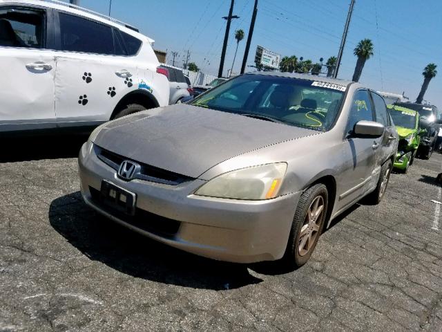 1HGCM66553A061612 - 2003 HONDA ACCORD EX TAN photo 2