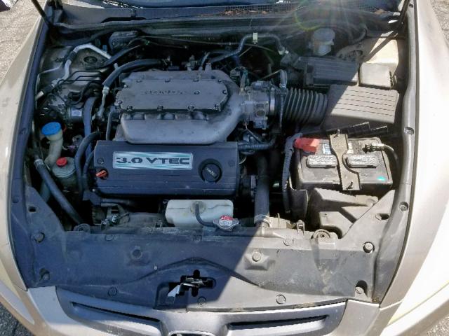 1HGCM66553A061612 - 2003 HONDA ACCORD EX TAN photo 7