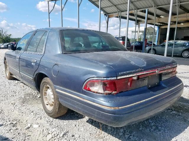 2MELM75W3VX707298 - 1997 MERCURY GRAND MARQ BLUE photo 3