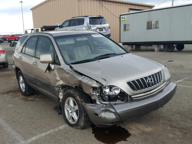 JTJHF10U430307828 - 2003 LEXUS RX 300 GOLD photo 1