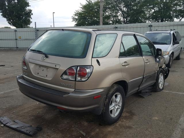 JTJHF10U430307828 - 2003 LEXUS RX 300 GOLD photo 4