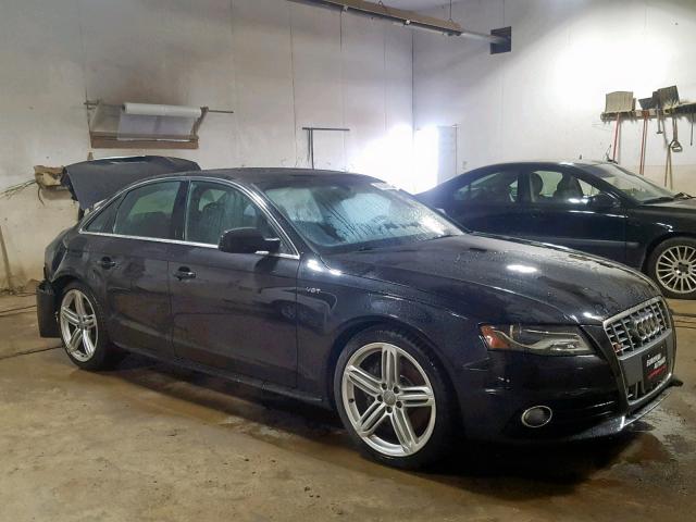 WAUKGAFL0AA158410 - 2010 AUDI S4 PRESTIG BLACK photo 1