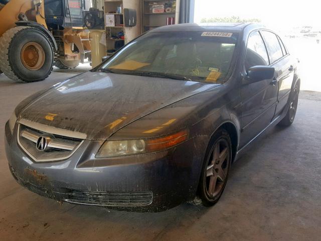 19UUA66236A022847 - 2006 ACURA 3.2TL GRAY photo 2