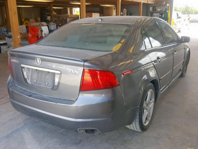 19UUA66236A022847 - 2006 ACURA 3.2TL GRAY photo 4