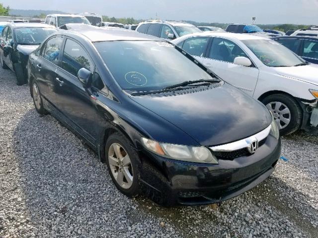 2HGFA1E60AH511653 - 2010 HONDA CIVIC LX-S შავი ფოტო 1