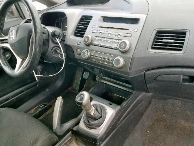 2HGFA1E60AH511653 - 2010 HONDA CIVIC LX-S შავი ფოტო 9